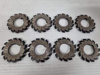 Involute Gear Cutter set m1.5x20 degree