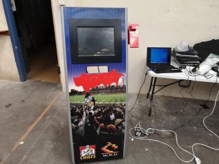 Mobile Retail Event Kiosk w/ LCD Touch Screen Monitor