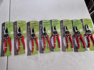 McGregors 215mm Bypass Secateurs, 8x Units