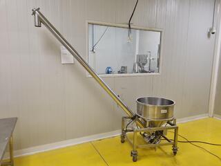 Stainless Steel Auger Screw Conveyor System