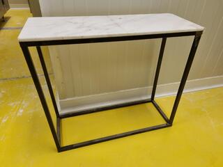 Marble Topped Cutting Table