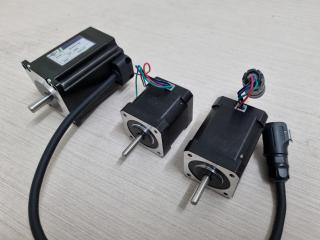 3x Assorted Electronic Stepping Motors