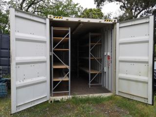 Worksite Materials Tools Storage, 20-Foot Container