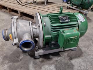 WEG 7.5kW Electric Motor w/ Centrifugal Pump