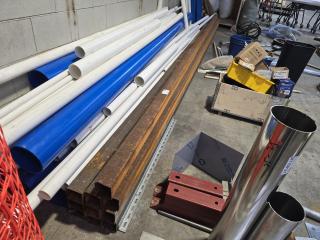 10 Lengths of Box Section Steel
