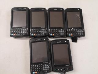 6x Symbol Motorola MC50 Handheld Computers, all Faulty touch screens