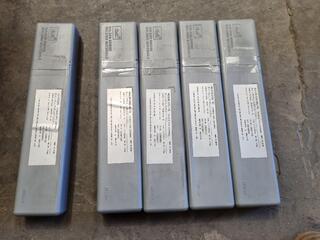 5x Packs of Stainless Steel Welding Electrodes, 350mm lengths