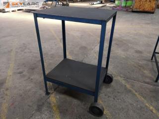 Small Heavy Duty Mobile Workshop Table