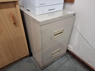 2 Drawer Office Filing Cabinet