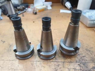 3 x BT40 Tool Holders