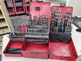 3x Dormer Metric Drill Bit Sets