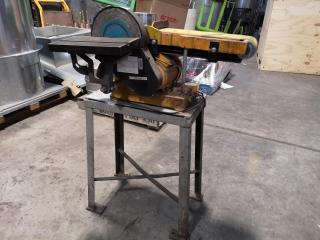 Belt & Disk Sander by Power Command w/ Stand