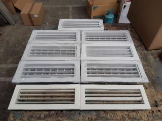 9 x Exterior Vent Grill