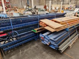 Industrial Pallet Racking Type Shelving Assembly