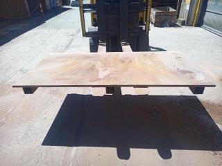 Large Plate Steel Pallet