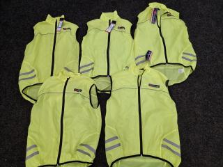 5x Ontrack Hi Vis Vests