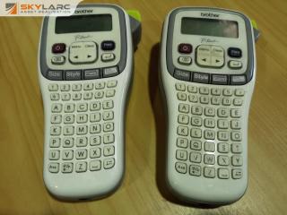 2x Brother P-Touch Durable Label Maker Units