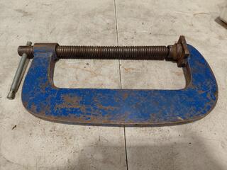 Large metal C clamp 260mm opening