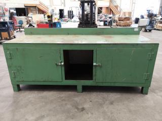 Heavy Duty Steel Workbench