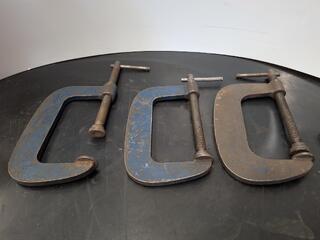 3 Large Clamps