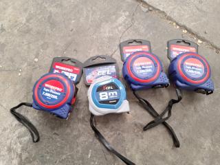 4 x Tape Measures