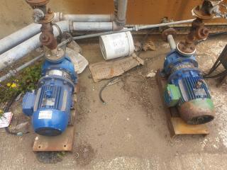 2 x Three Phase Water Pumps