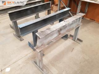 2 x Heavy Duty Steel Workshop Stands