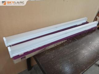 2x 1500mm Flourecent Ceiling Battens by Davis, New