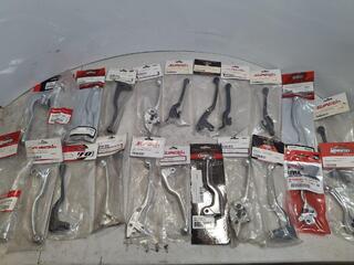 Motorcycle brake and clutch lever lot