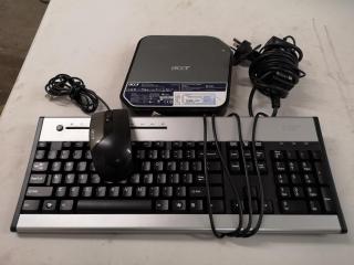 Acer Veriton N282G Ultra Slim Desktop Computer w/ Keyboard & Mouse