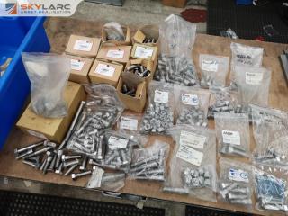 50kg of Assorted M16 Stainless Steel Nuts, Bolts,, Screws