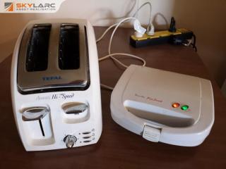 Tefal Bread Toaster & Breville Pastry Grill Press