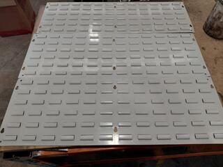 3 x Steel Louvered Panels 910mm x 300mm