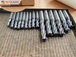 Lot of Carbide Endmills