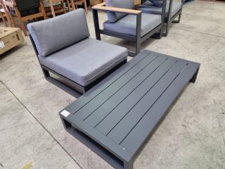 Aluminium Outdoor Table and Chair