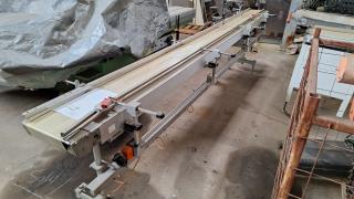 4 Meter Long Flat Belt Conveyor