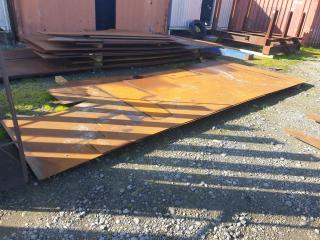 Three Large Sheets Plate Steel