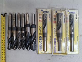 9 Large twist drills