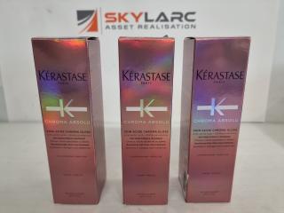 3 Kerastase Chroma Absolu Rinse Treatments