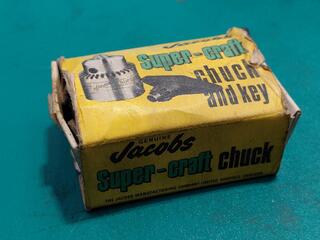 Jacobs Super-craft 8SCG Drill Chuck and Key