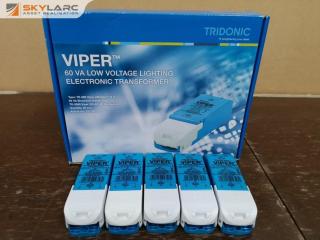 25x Tridonic Viper 60VA Low Voltage Lighting Electronic Transformers, Bulk, New