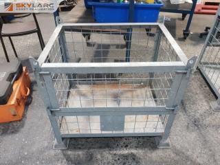 Galvanised Steel Storage Bin