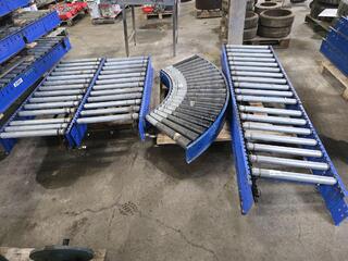 Conveyor Roller Sections Lot