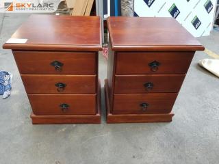 2 x Bedside Cabinets