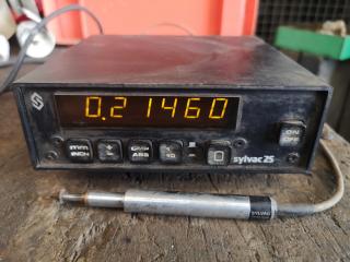 Sylvac Model 25 Digital Display Calibration Indicator Unit