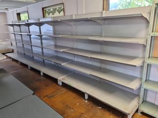 Retail Self Supporting Shelving Assembly