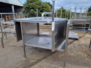 2x Stainless Steel Catch Drip Trays