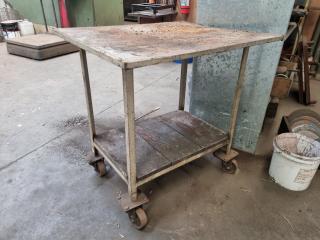 Workshop Mobile Shelf Trolley