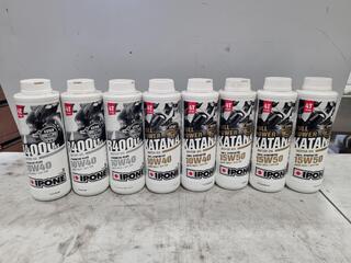 Assorted Ipone Motorcycle Engine Motor Oils