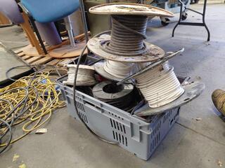Assorted Electrical Building Wire Reels